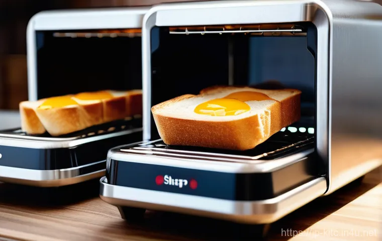 스마트 토스터와 일반 토스터 비교 - Here are three detailed image generation prompts in English, inspired by the provided text about sma...